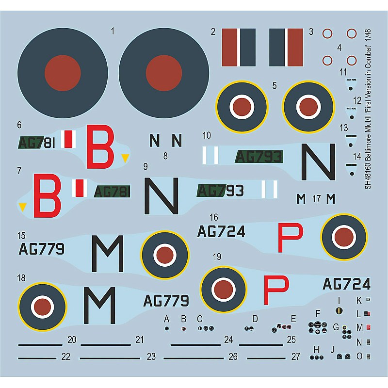 Special Hobby Martin Baltimore Mk.I/II 'First Version in Combat' 1/48 SH48160 additional image 2