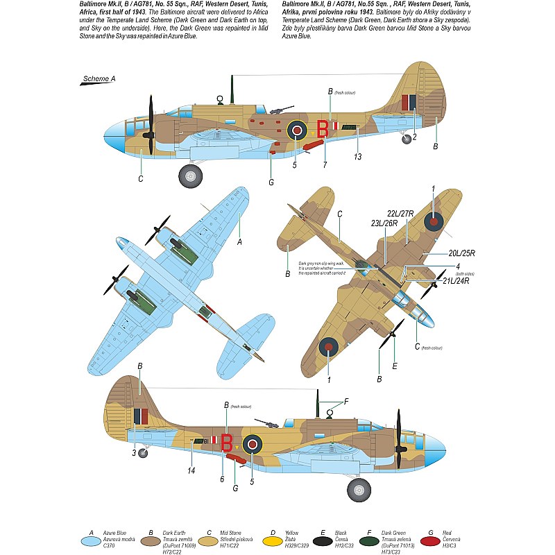 Special Hobby Martin Baltimore Mk.I/II 'First Version in Combat' 1/48 SH48160 additional image 4