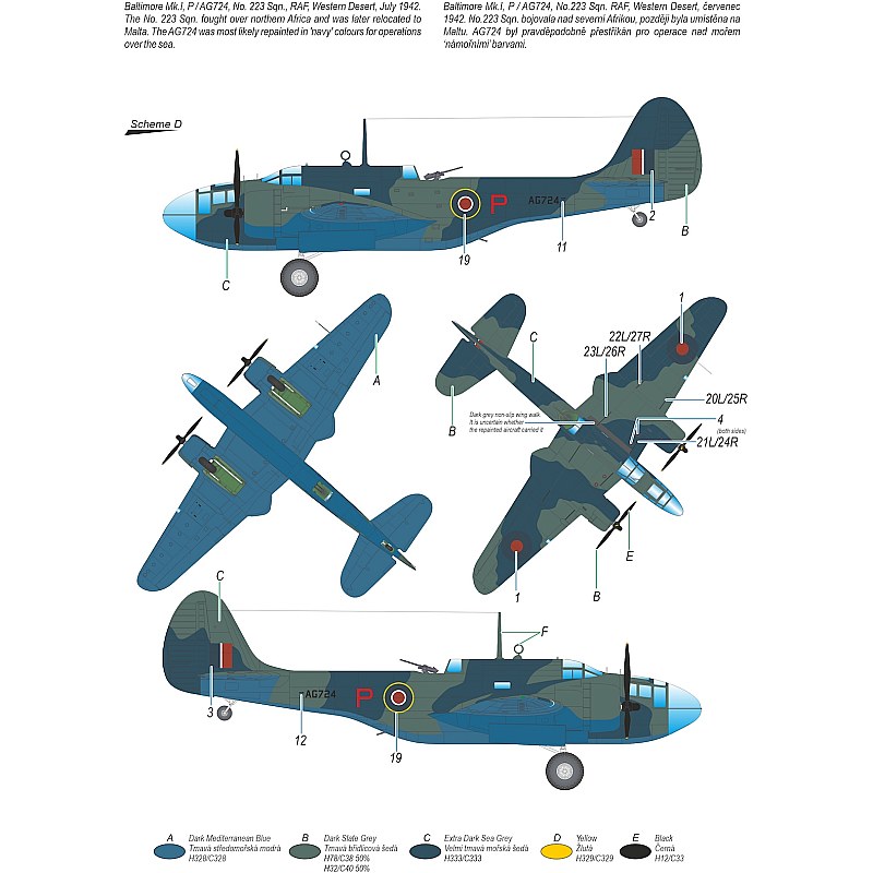 Special Hobby Martin Baltimore Mk.I/II 'First Version in Combat' 1/48 SH48160 additional image 7