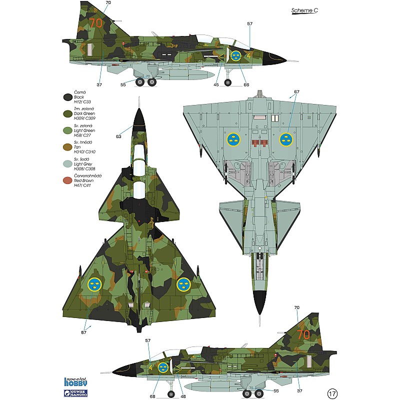Special Hobby SAAB SK-73E Stor-Viggen 1/72 SH 72540 additional image 2