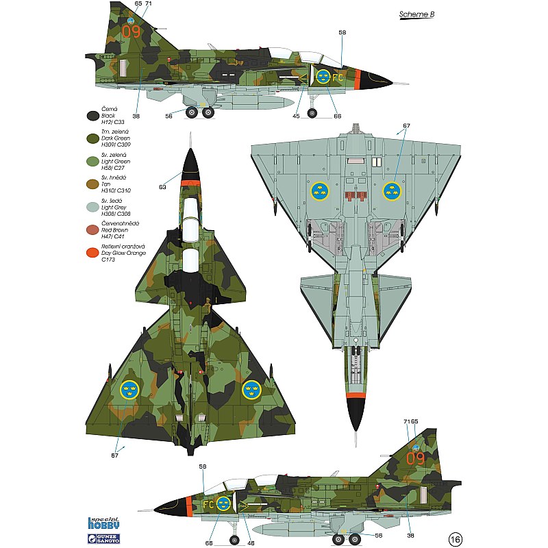 Special Hobby SAAB SK-73E Stor-Viggen 1/72 SH 72540 additional image 3