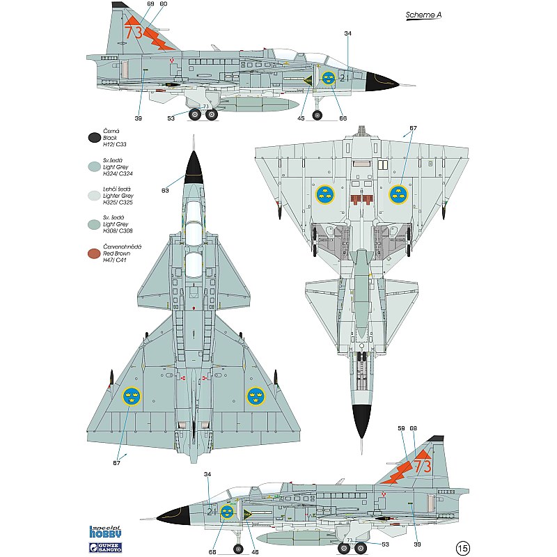 Special Hobby SAAB SK-73E Stor-Viggen 1/72 SH 72540 additional image 4