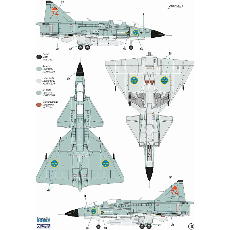 Special Hobby SAAB SK-73E Stor-Viggen 1/72 SH 72540 additional image 5