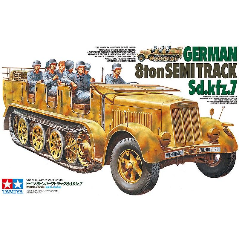Tamiya German Sd.Kfz.7 1/35 35148 additional image 2