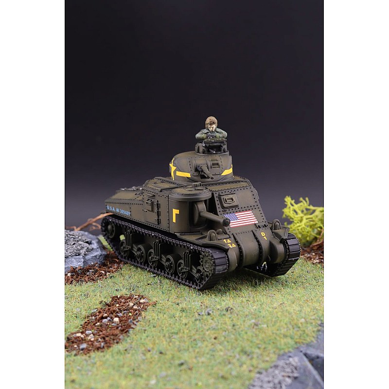The Tabletop Workshop M3 American Tanks x3 (1/72) TW20V2006 The Tabletop Workshop M3 American Tanks x3 (1/72) TW20V2006