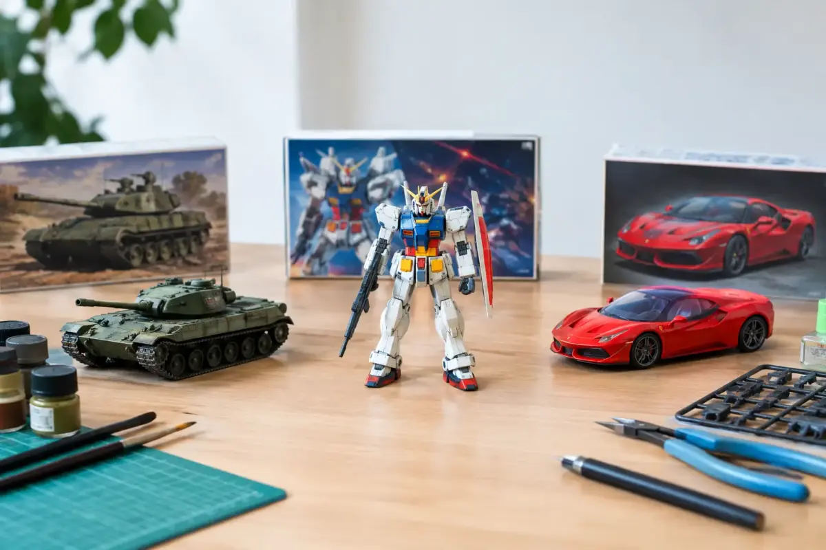 A Model Hobby Brand Comparison for Builders