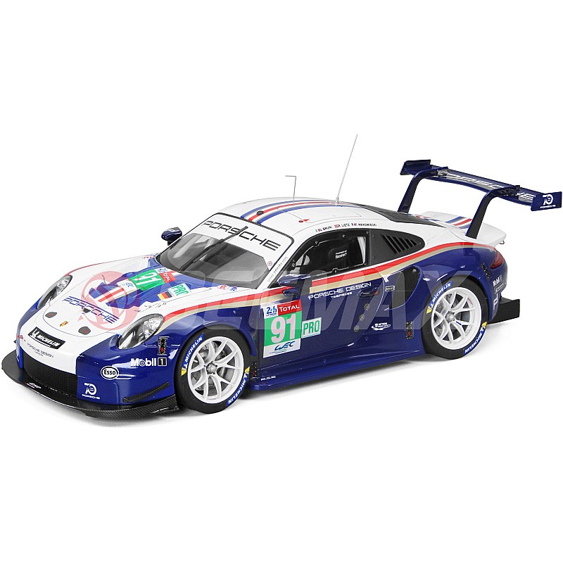 Beemax Porsche 911 GTE Le Mans 2018 1/24 BX24049