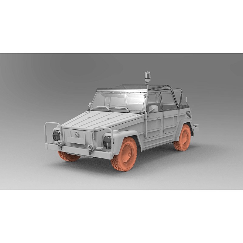 Das Werk Kurierwagen Typ 181 - Bluelight version 1/35 DW35045 additional image 2