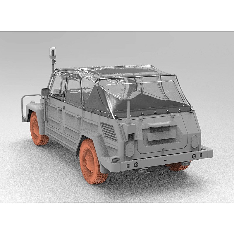 Das Werk Kurierwagen Typ 181 - Bluelight version 1/35 DW35045 additional image 3