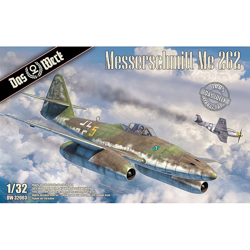 Das Werk Messerschmitt Me 262 1/32 DW32003 additional image 8