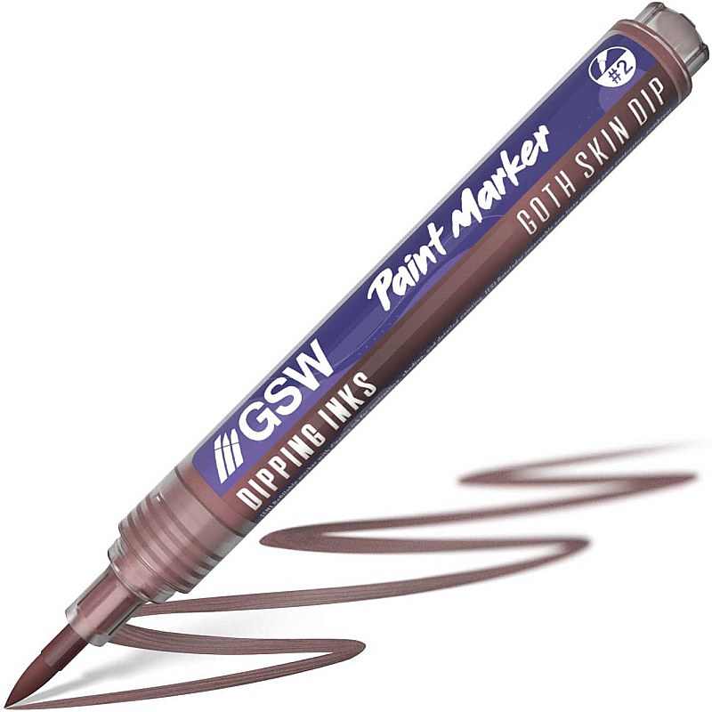GreenStuffWorld Dipping Ink Marker - GOTH SKIN DIP 8435646541709ES