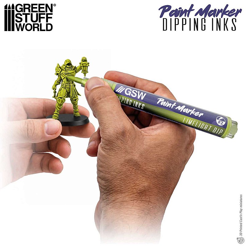 GreenStuffWorld Dipping Ink Marker - LIMELIGHT DIP 8435646541679ES additional image 2