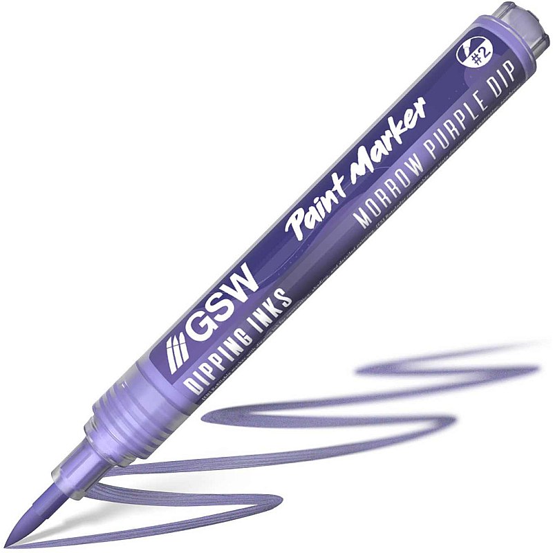 GreenStuffWorld Dipping Ink Marker - MORROW PURPLE DIP 8435646541785ES