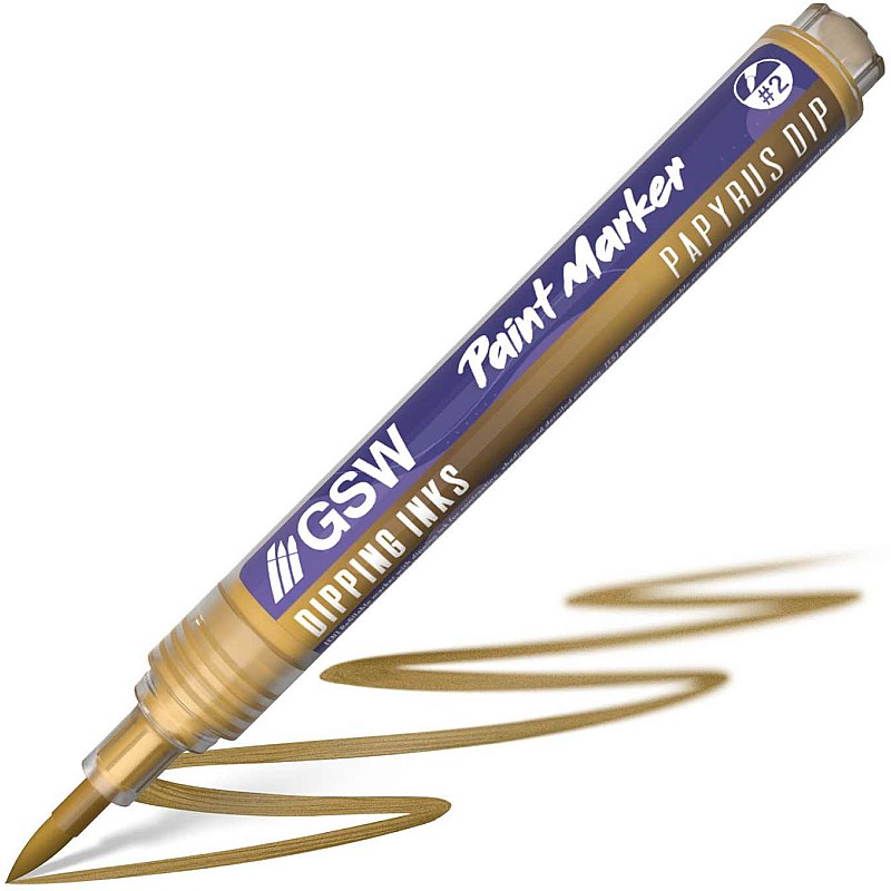 GreenStuffWorld Dipping Ink Marker - PAPYRUS DIP 8435646541488ES