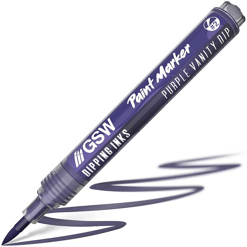 GreenStuffWorld Dipping Ink Marker - PURPLE VANITY DIP 8435646541792ES