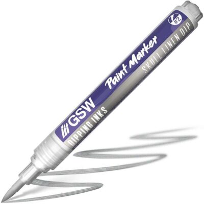GreenStuffWorld Dipping Ink Marker - SKULL LINEN DIP 8435646541839ES