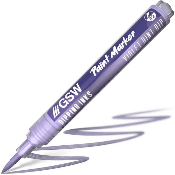 GreenStuffWorld Dipping Ink Marker - VIOLET HINT DIP 8435646541778ES