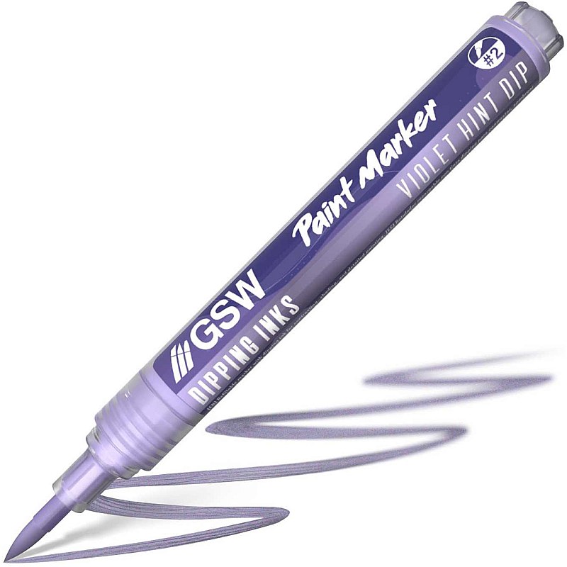 GreenStuffWorld Dipping Ink Marker - VIOLET HINT DIP 8435646541778ES