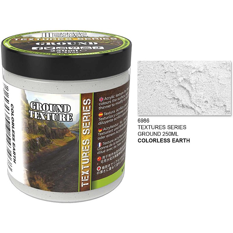 GreenStuffWorld Earth Textures - Colorless 250ml 8435646543468ES