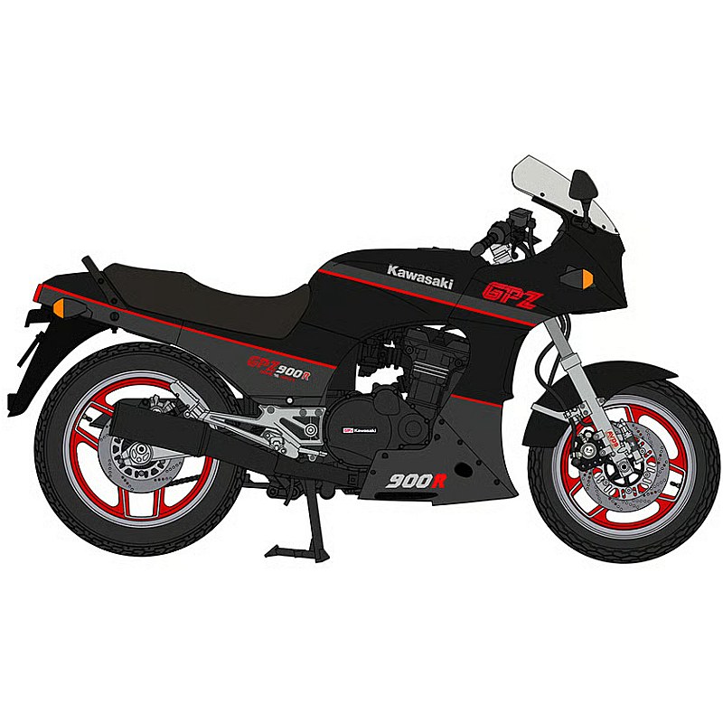 Hasegawa 1988 Kawasaki GPZ900R (A5) 1/12 HALE21787
