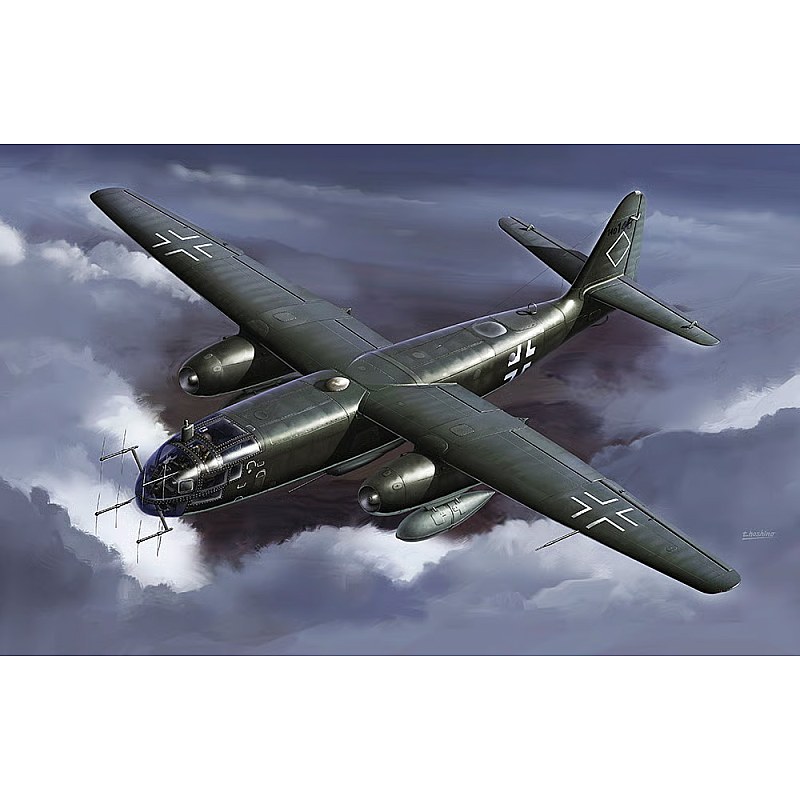 Hasegawa Arado Ar234B-2/N NACHTIGALL With NAXOS Radar 1/48 HALE07574 additional image 2