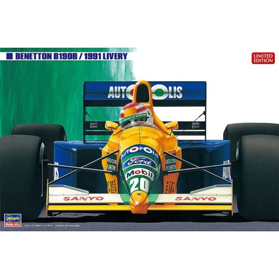 Hasegawa BENETTON B190B 1991 Livery 1/72 HALE20713