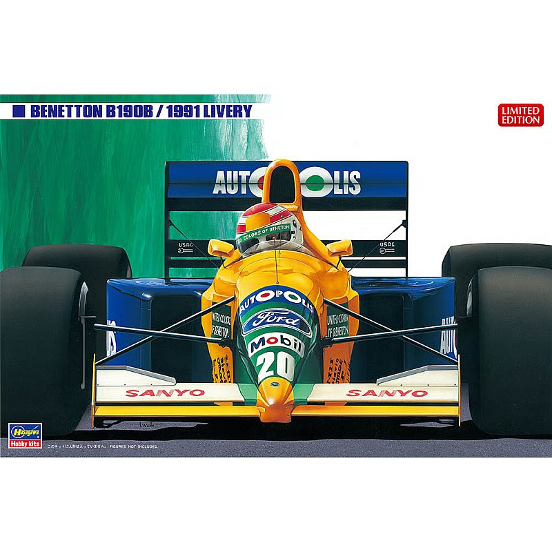 Hasegawa BENETTON B190B 1991 Livery 1/72 HALE20713