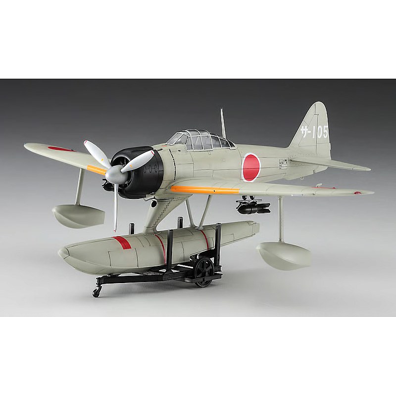 Hasegawa Nakajima A6M2-N Type 2 Fighter Seaplane [RUFE] SASEBO Flying Group 1/48 HALE07510