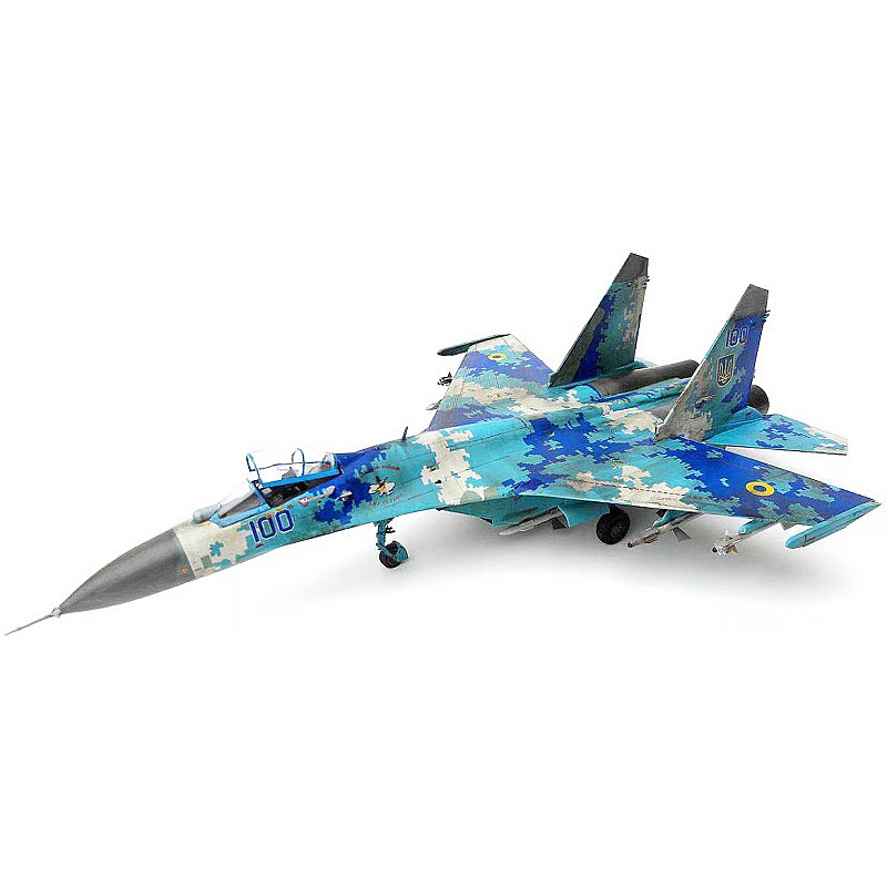 Hasegawa Su-27 Flanker Ukrainian Air Force Digital Camo 1/72 HALE02166 additional image 2