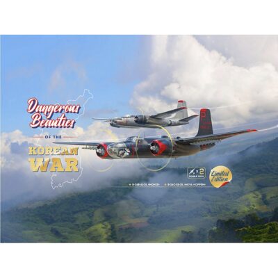ICM Dangerous Beauties of the Korean War Set of 2 B-26 Invaders 1/48 48277