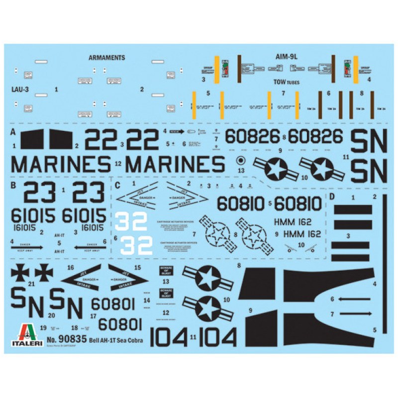 Italeri AH-1T SeaCobra 1/48 90835 additional image 3