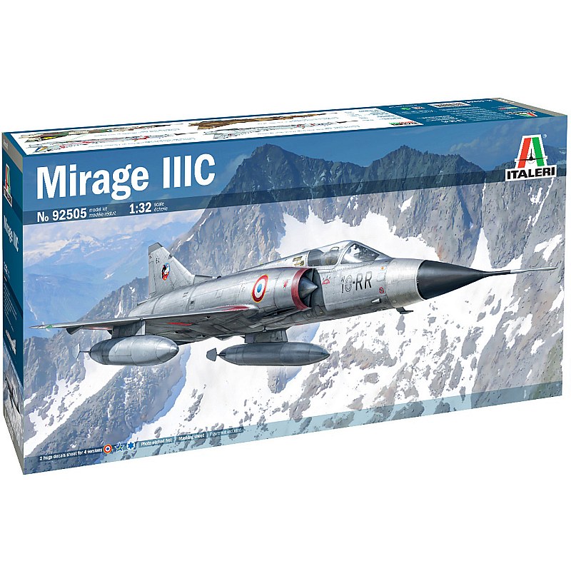 Italeri Dassault Mirage IIIC Interceptor 1/32 92505 additional image 2