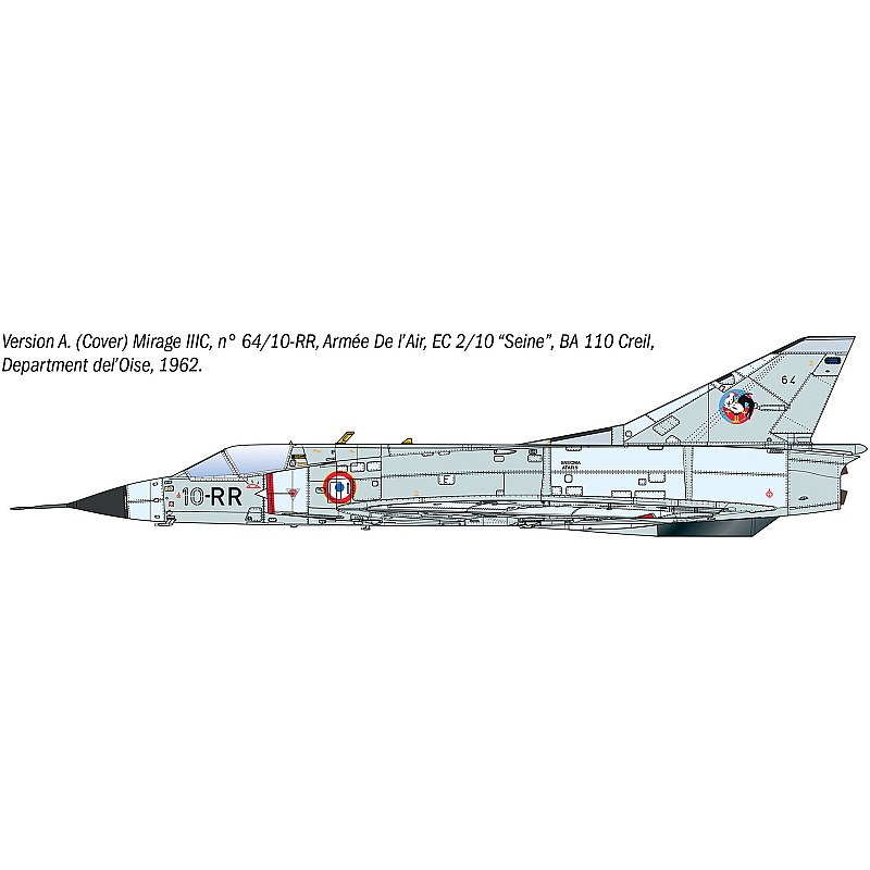Italeri Dassault Mirage IIIC Interceptor 1/32 92505 additional image 5