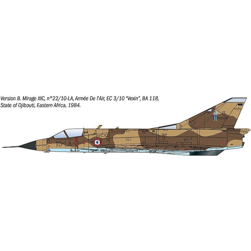 Italeri Dassault Mirage IIIC Interceptor 1/32 92505 additional image 6