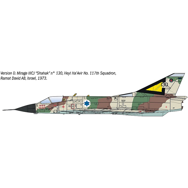 Italeri Dassault Mirage IIIC Interceptor 1/32 92505 additional image 8