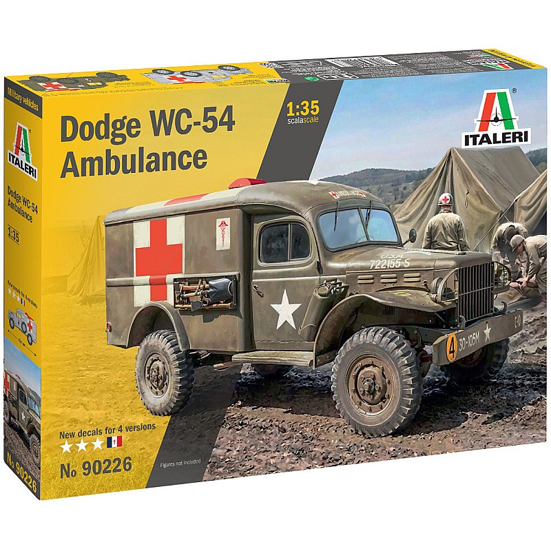 Italeri Dodge WC54 Ambulance 1/35 90226 additional image 2