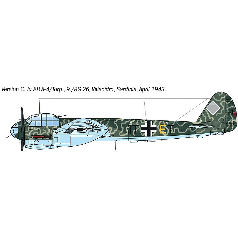 Italeri Junkers Ju 88 A-17 Torpedo Bomber 1/72 1489 additional image 6