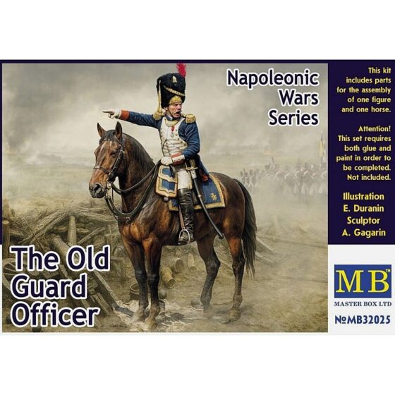 Masterbox Napoleonic Wars - The Old Guard Officer 1/32 32025