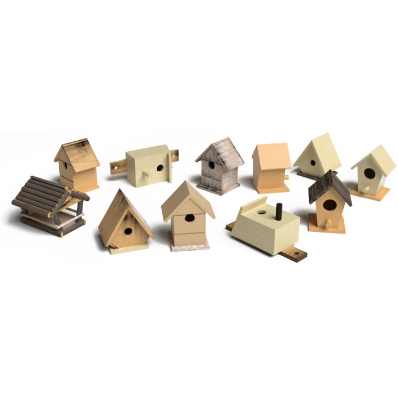 Matho Models Birdhouses set 1/35 35053