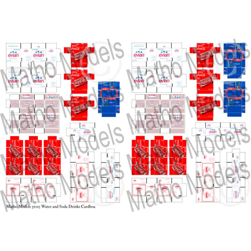Matho Models Cardboard Boxes - BIG SET 2 1/35 35091 additional image 4