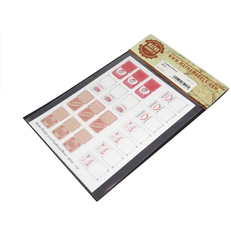 Matho Models Cardboard Boxes - pizza 1/35 35057 additional image 3