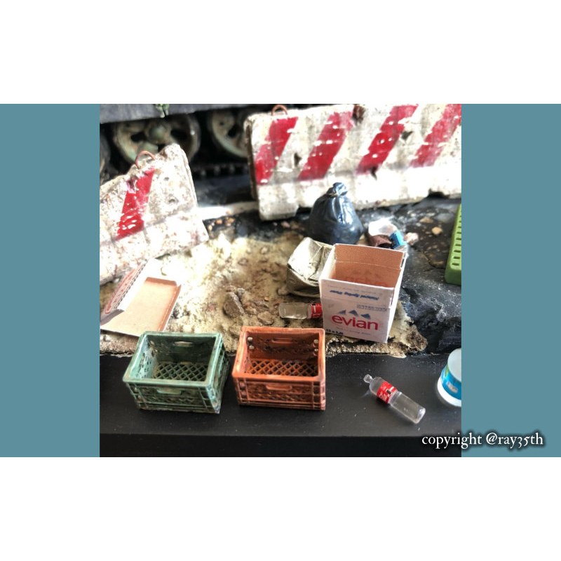 Matho Models Cardboard Boxes - pizza 1/35 35057 additional image 4