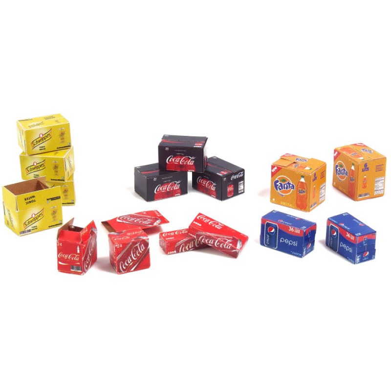 Matho Models Cardboard Boxes - soda 1/35 35073