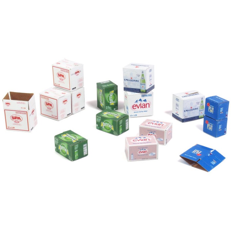 Matho Models Cardboard Boxes - water 1/35 35072
