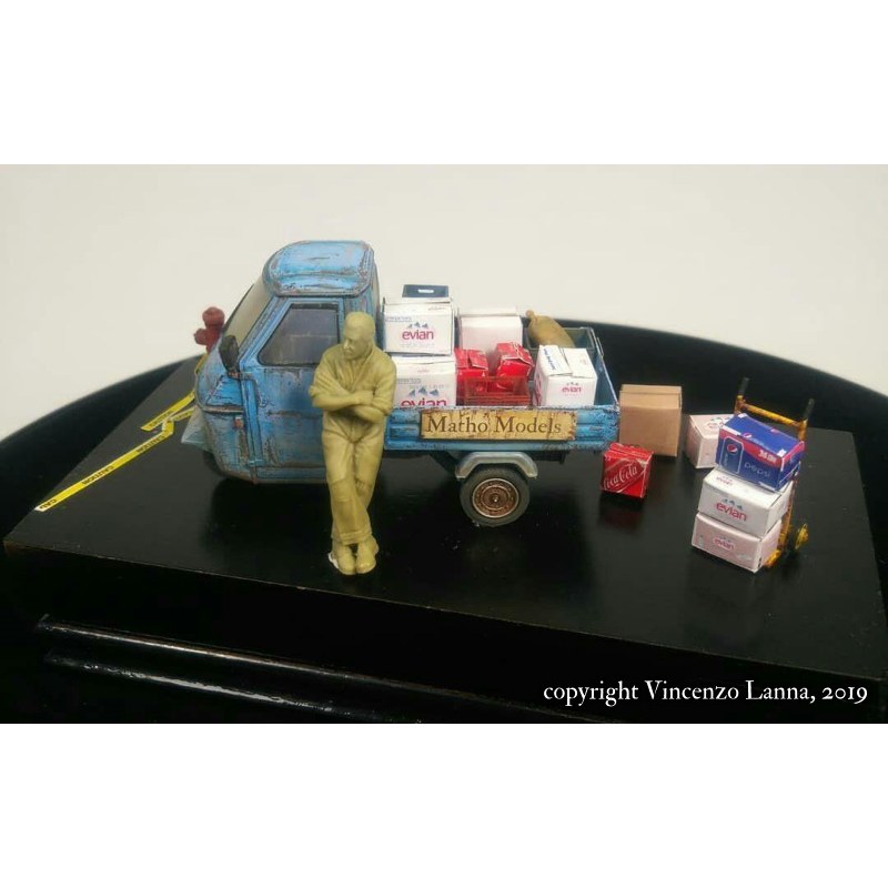 Matho Models Cardboard Boxes - water and soda drinks 1/35 35013 additional image 7