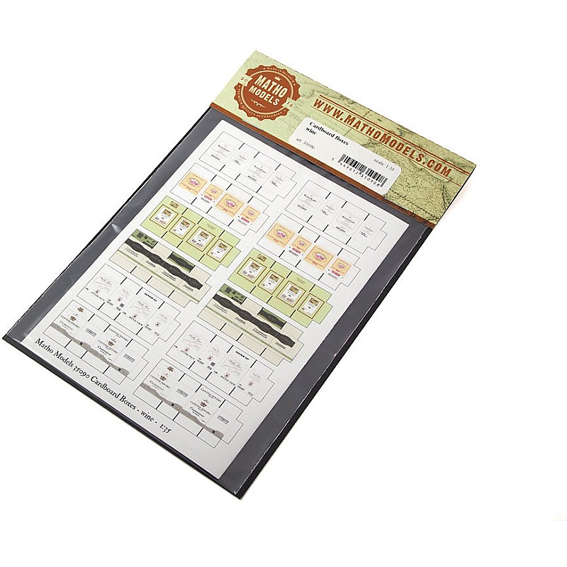Matho Models Cardboard Boxes - wine 1/35 35090 additional image 4