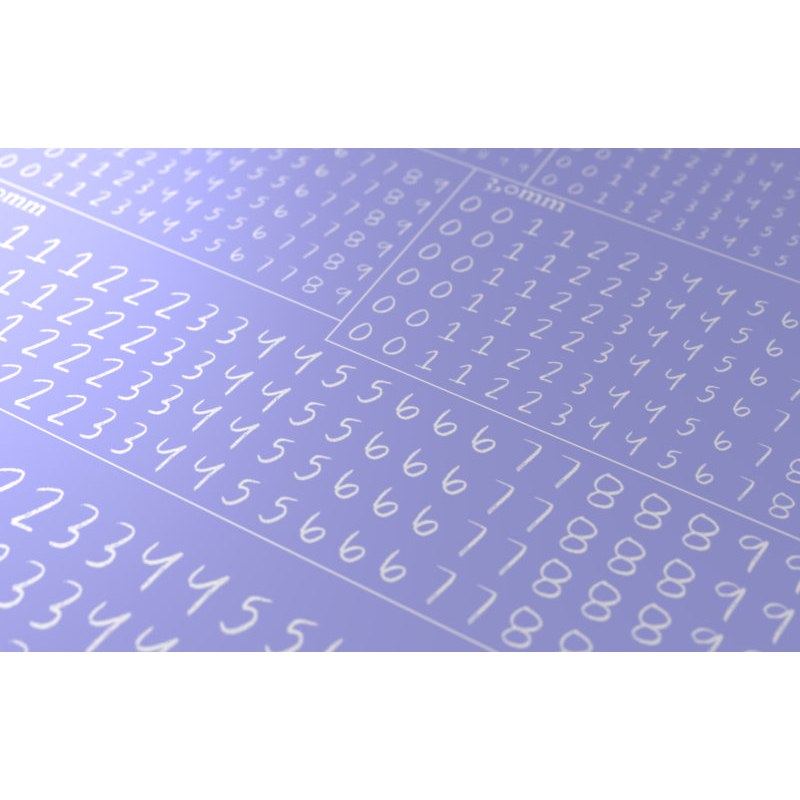 Matho Models Chalk Markings - Numbers - small 80030 additional image 4