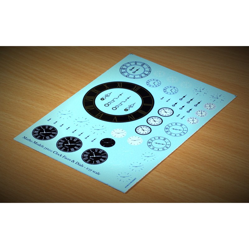 Matho Models Clock Faces & Dials 1/35 35100