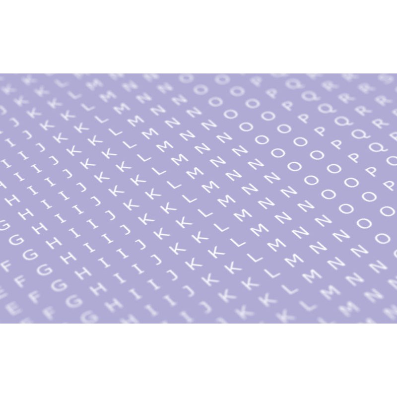 Matho Models Decal Letters (UPPERCASE) - 1.5mm white type 1 80051 additional image 4