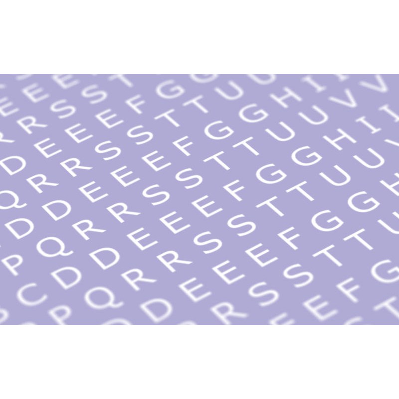 Matho Models Decal Letters (UPPERCASE) - 3mm white type 1 80052 additional image 4